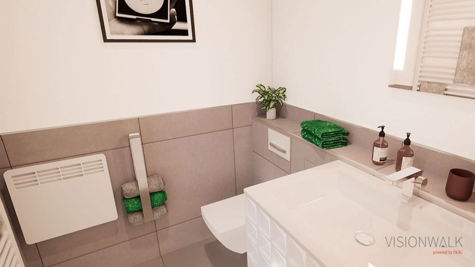 L’ABITAZIONE PER PICCOLE FAMIGLIE – Ansicht Gäste-WC