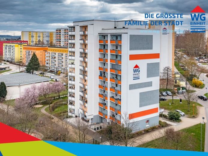1-Raum Whg. ebenerdig erreichbar mit großem Balkon in Markersdorf! – Foto 1