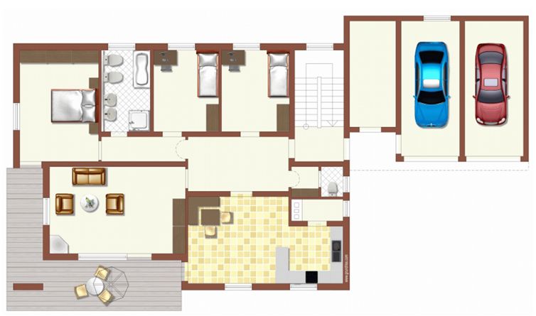 Grundriss EG