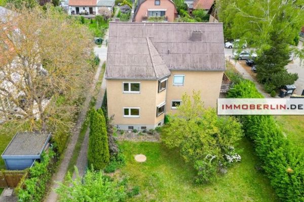 IMMOBERLIN.DE - Attraente casa bifamiliare in posizione tranquilla presso la foresta di Spandau