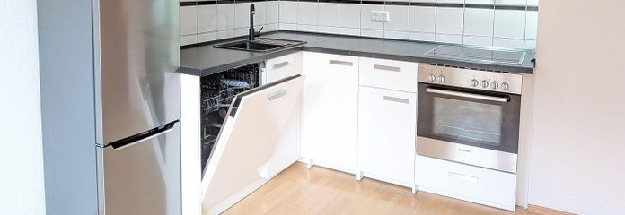 vollständig ausgestattete EBK