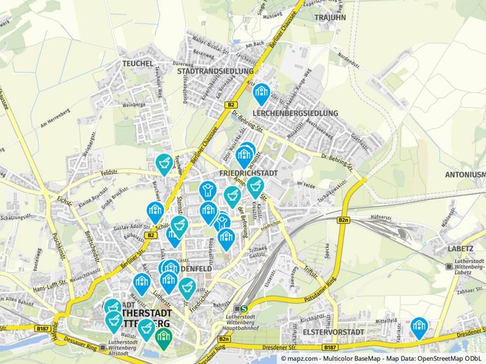 Geolyzer Kartenausschnitt