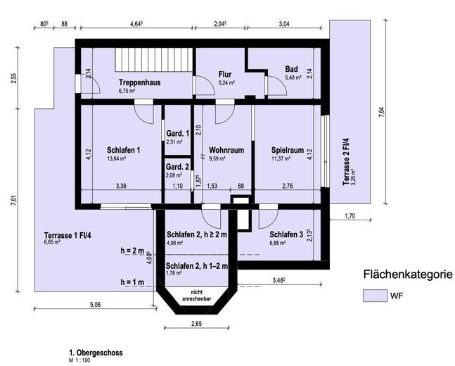 Ihr neues Zuhause in Grünwald: Großzügiges Einfamilienhaus ab Herbst verfügbar – Grundriss OG 