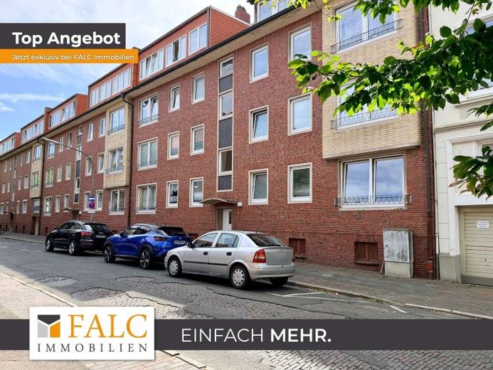 Solide Kapitalanlage in Wilhelmshaven – vermietete 3-Zimmer-Wohnung – फोटो 1