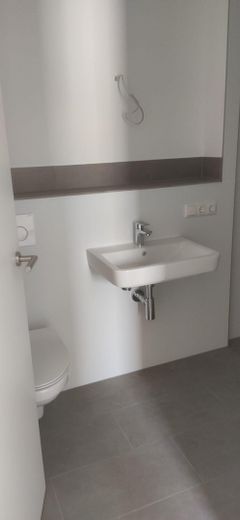 Trebur'da özelden ilk kullanım yeni yarı müstakil ev – Gäste WC mit Fenster