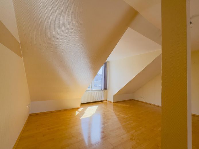 हारबुर्ग की छतों के ऊपर शांत अटारी अपार्टमेंट – Wohnzimmer