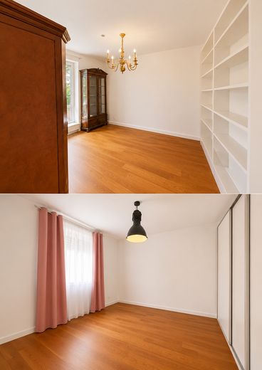 Modernisiertes Einfamilienhaus mit Wintergarten, Sauna und Whirlpool in Düsseldorf – Kinderzimmer EG+OG 