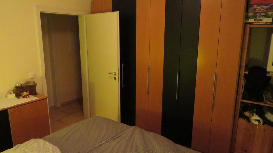 Moderne 3-Zimmer Wohnung mit Balkon, EBK und Garage – Schlafen Beispiel