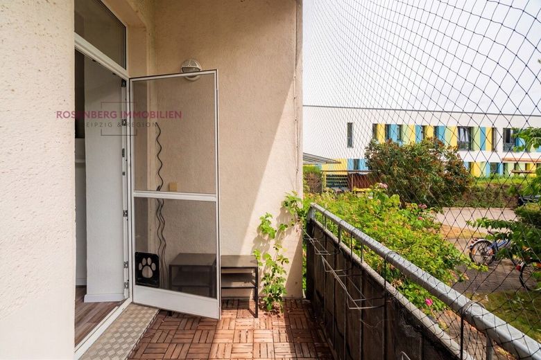*BEZUGSFREI* Denkmalgeschützte 2-Zimmer Wohnung in Leipzig Alt-West – Immobilie in Leipzig zu verkaufen _ 2 Raumwohnung _ Rosenberg Immobilien _ Balkon