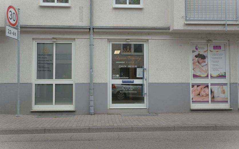 Attraktive Gewerbeeinheit in zentraler Lage von Bruchsal -vielseitig nutzbar – Eingang_Frontansicht_Straße