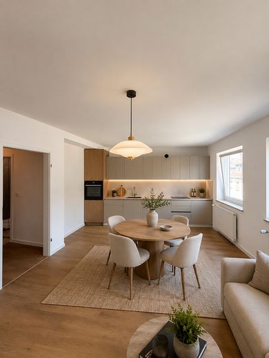 Erstbezug nach Sanierung - luxuriöse 3 Zimmer in der Brühler Innenstadt – Einrichtungsbeispiel KI. Gen