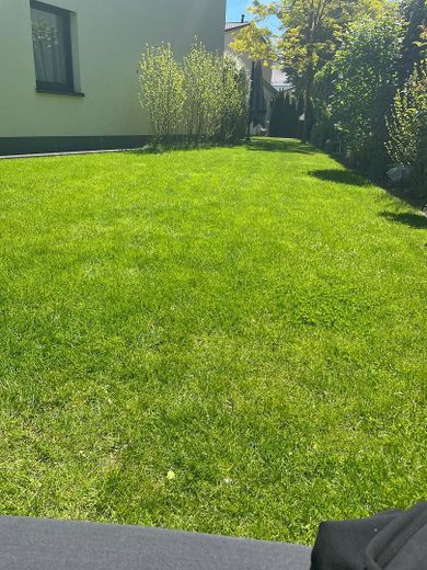 Modernes & Energieeffizientes Reihenendhaus mit großem Garten – Garten