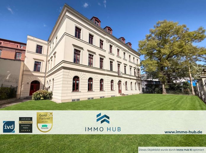 ++Wolne od zaraz | Klimatyzacja | Miejsce parkingowe | Loggia na dachu! Wymarzone mieszkanie w centrum-wschód ++ – 5721417-TAd22NcxX3arPrv9kiDx9BxS-hausansicht_(1).jpg