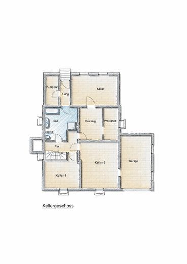 Grundriss Kellergeschoss