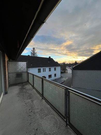 Aussicht vom Balkon