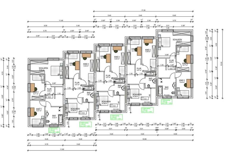 Grundstück für Sozialwohnungsbau – 1. OG