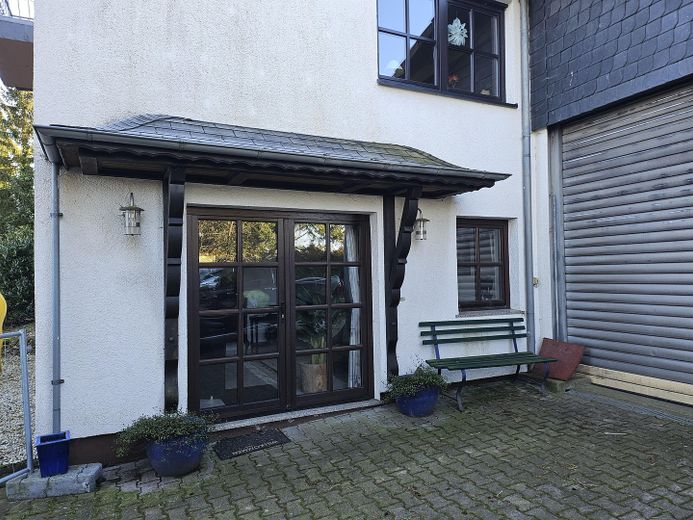 Alpaka çiftliği – Eingang Gästewohnung