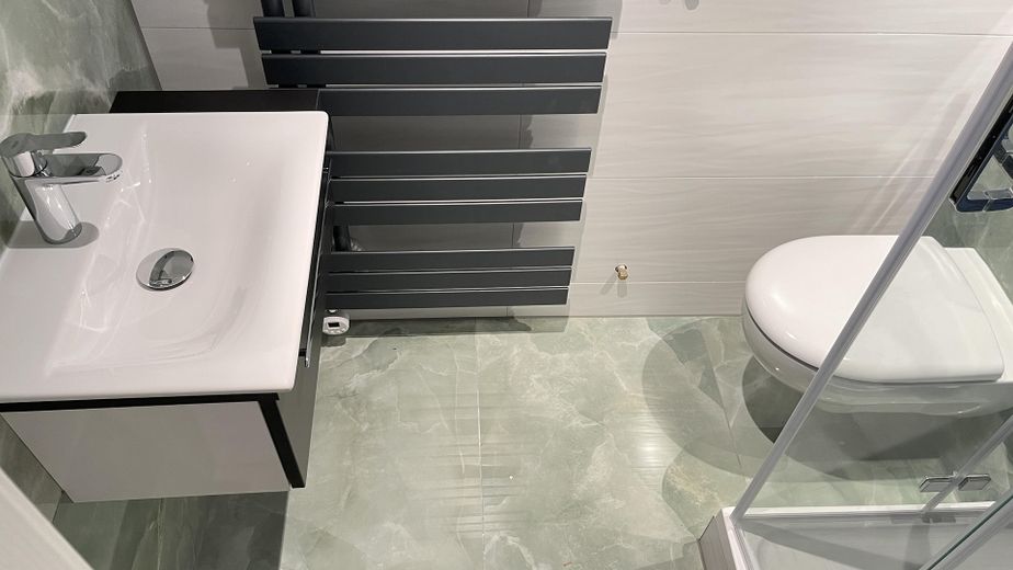 Abitare moderno! – Kleines Bad mit Dusche