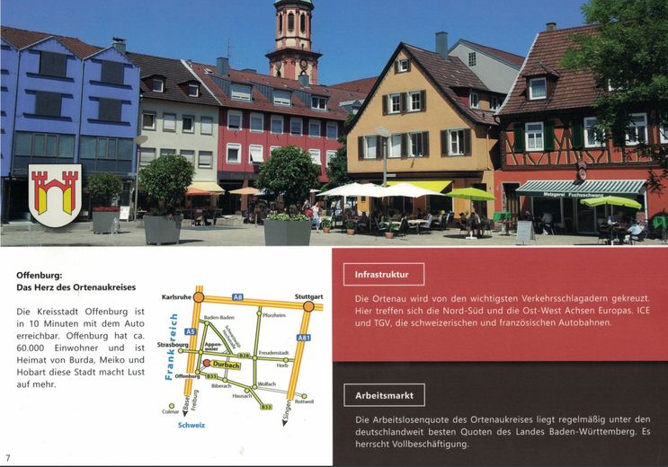 Bauplatz in Durbach, vom Traum zum Raum, Platz für 4 Wohneinheiten – Lagebeschreibung