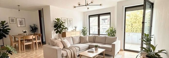 Ihr Sonnenbalkon an der Laubenheimer Höhe - helle 3 Zimmerwohnung mit perfekter Raumaufteilung