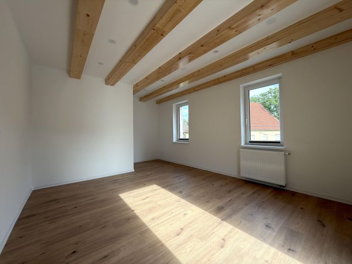 Kernsaniertes ZFH – 2 vermietbare Whg., Energieklasse A, 1.450 € Sollmiete – OG Wohnzimmer