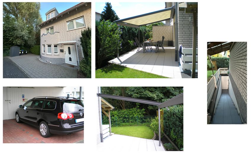 Casa a schiera di testa in posizione centrale a Paderborn – Aussenbereich