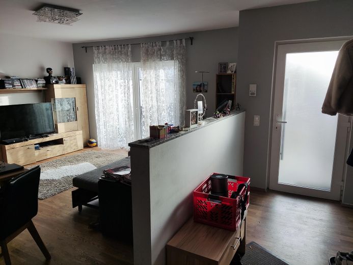 Flur Richtung Wohnzimmer