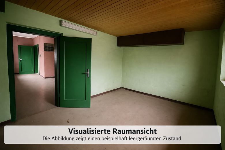 Espace de stockage et d’activité pour loisirs et usage professionnel – centre d’Aerzen – Werkstatt - Raum hinten