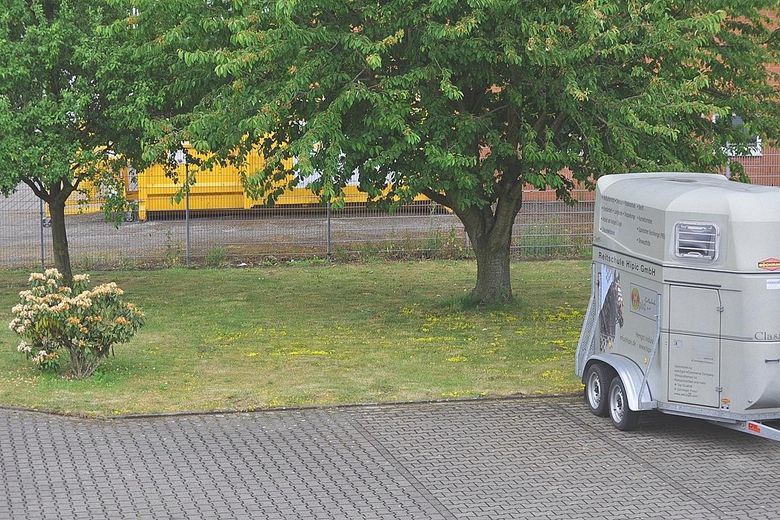 Teil des Grundstücks