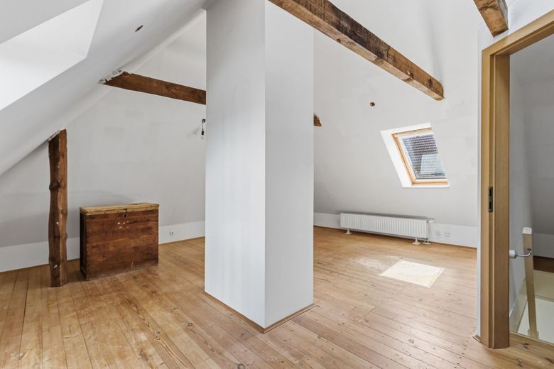 "Schollehaus" gesucht?
Reihenendhaus mit kleinem Garten und Garage – Zimmer Dachgeschoss