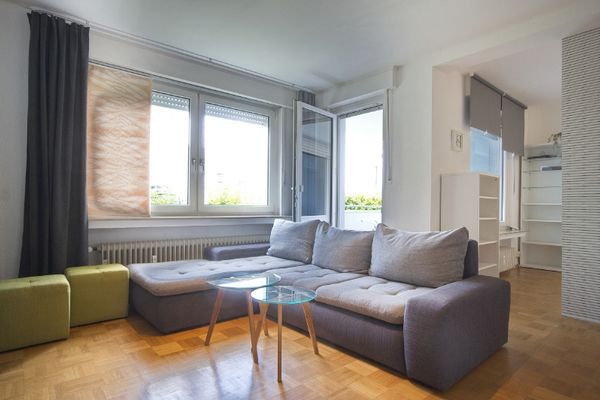 Schöne, ruhig gelegene Wohnung mit Balkon und guter Raumaufteilung, viel Komfort, angenehmes Wohnumfeld,