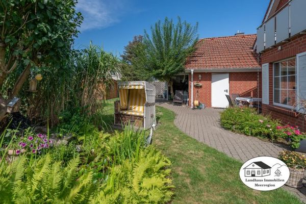 Ampia casa unifamiliare in stile nordico con giardino curato con amore, non lontano dal lago Steinhuder Meer.
