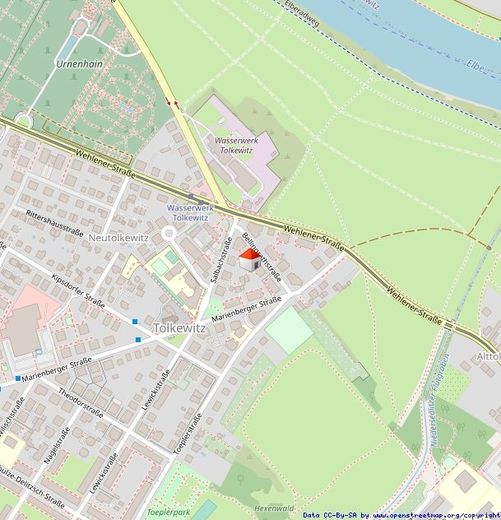 FÜR KAPITALANLEGER - GEPFLEGTES INVESTMENT IN TOLKEWITZ – Lageplan
