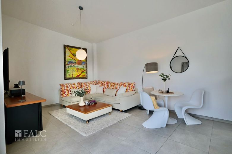 Wohnen im Penthouse - ein Lebensgefühl! – Wohnzimmer