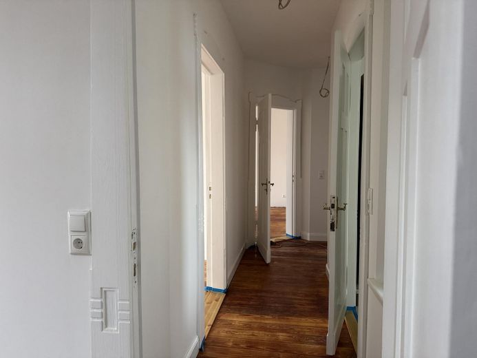 Blick vom Schlafz3 zum Wohnz