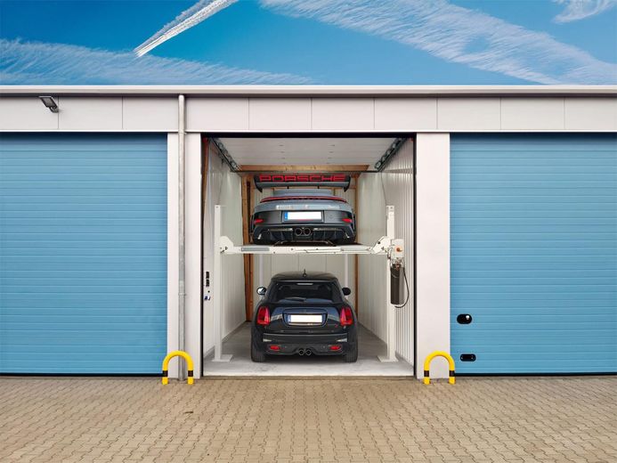 Magazzino capannone commerciale garage deposito a Reinfeld vicino a Lubecca, autostrada A1 – Lager Typ E mit Doppelparker