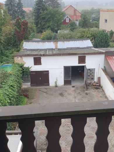 Blick auf den Hof