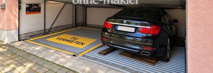 IMMEDIATELY AVAILABLE. Garage parking space in Dresden-Löbtau. Emil-Ueberall-Straße 27