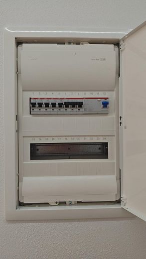 Hochwertig kernsanierte 3-Zimmer-Wohnung mit Loggia und Stellplatz in Nürnberg-Zabo – Elektroverteiler
