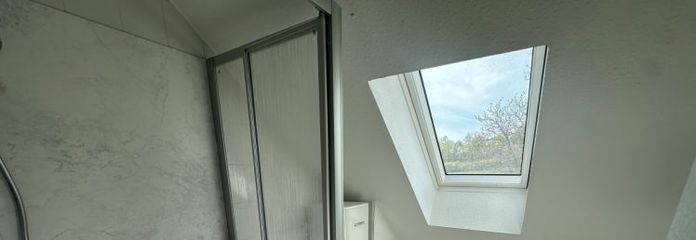 Gemütliche 3 Raum DG Wohnung mit Garten am Haus - unterhalb der Osterburg!