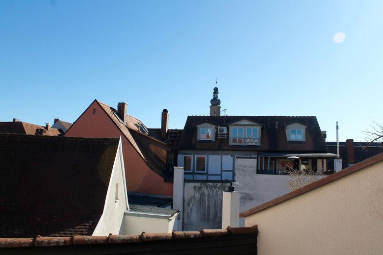 Terrassenblick nach Süden