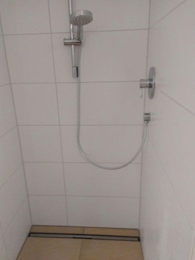 Bodenbündige Dusche