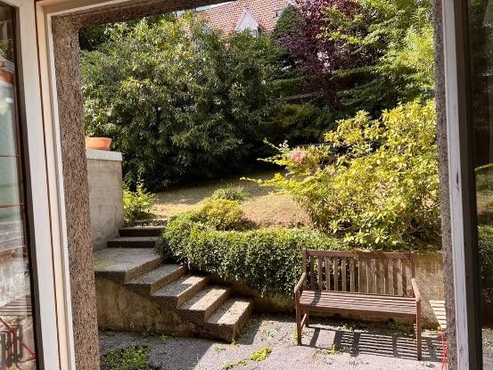 EG-Aussicht in den Garten
