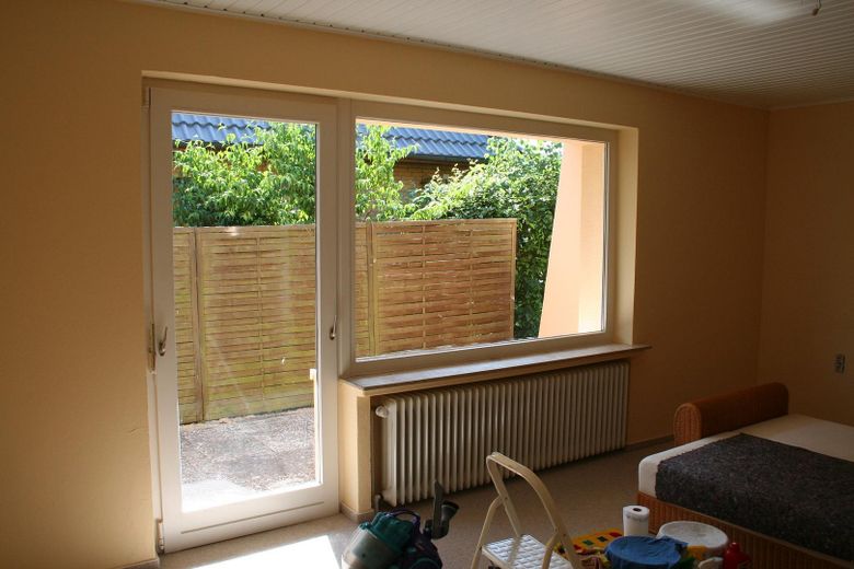 Schlafzimmer mit Terrasse