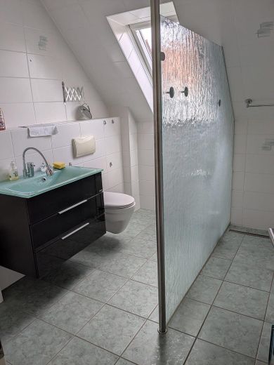 Entspanntes Wohnen zwischen Freiberg und Dresden – Bad mit Dusche