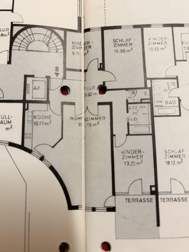 Exklusive  4-Zimmer-Wohnung mit Garten in ruhiger, exponierter Lage im Herzen von Bad Homburg – Grundriss