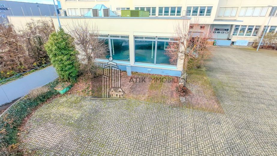 ATIK: Attraktive Gewerbeflächen mit vielseitigen Nutzungsmöglichkeiten - provisionsfrei – Drohnenaufnahme