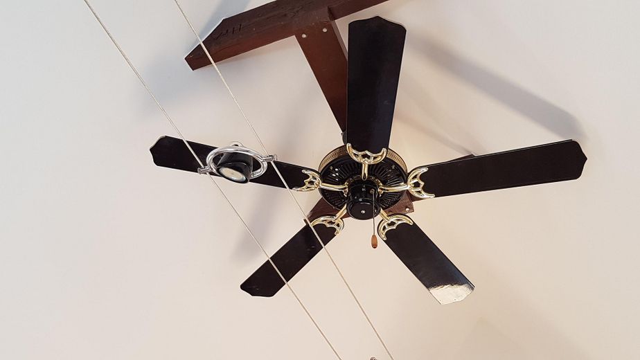 Ventilator im Dachgeschoss