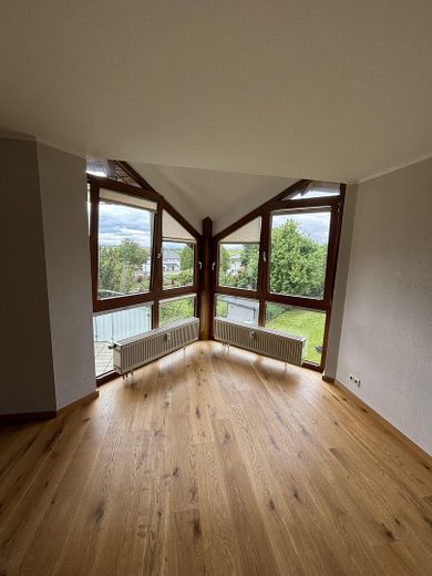 große und gepflegte Maisonettewohnung – Ausblick Wohnbereich