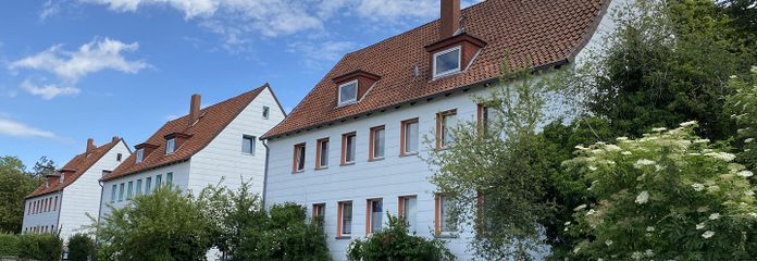 Außenansicht der Häuser